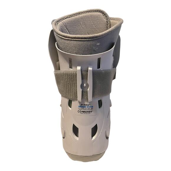 Aircast SP Walker Short Pneumatic Walking Boot 01A-M Ankle 12" high Medium - Picture 3 of 15